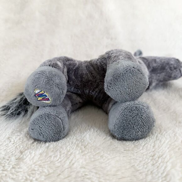 Webkinz Grey Arabian Plush No Code Horse Stuffed Animal Toy Ganz HM098 - Picture 3 of 5